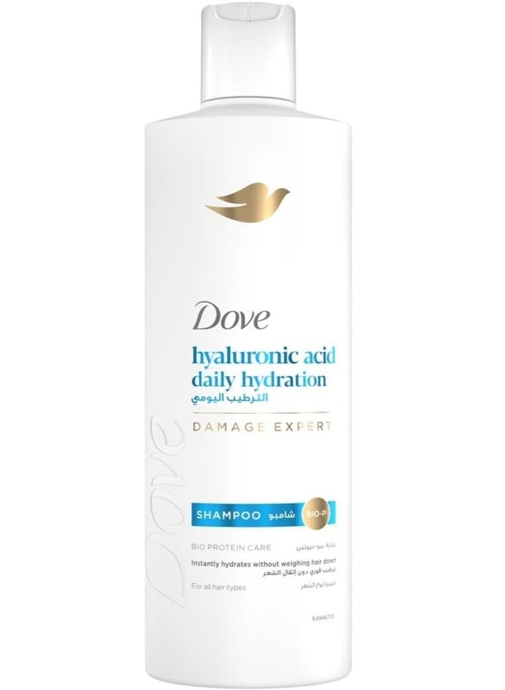 شامبو حمض الهيالورونيك للترطيب اليومي 400 مل